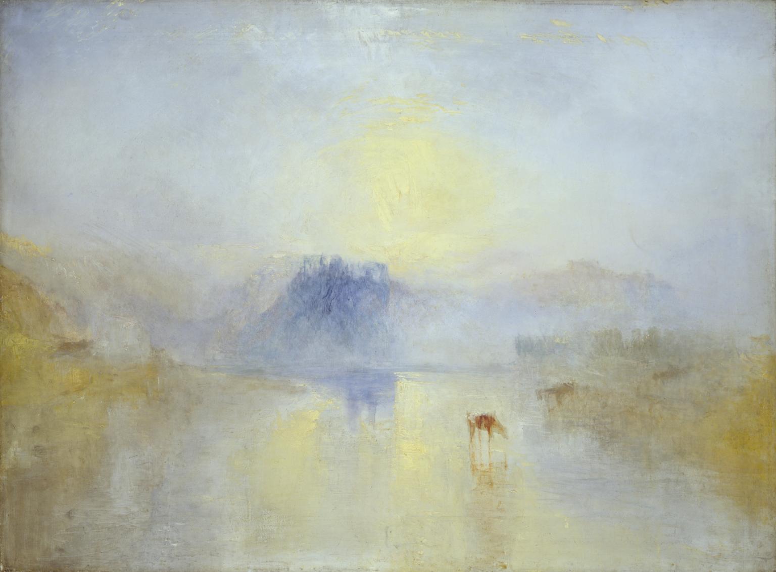 J. M. W. Turner, Norham Castle, Sunrise, c. 1845